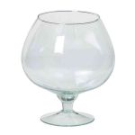 Deko Cognac Glas XXL BARRON mit Fuß, klar, 18,5cm, Ø15,5cm