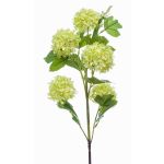 Künstlicher Schneeball Zweig FONTE, hellgrün, 75cm, Ø6cm