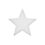 Weihnachtsdeko Stern Fensterbild ASKELLA aus Vlies, schwer entflammbar, 41cm - MADE IN GERMANY