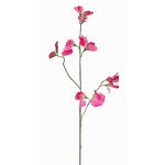 Kunstblumenzweig Lathyrus ASFALOTH, pink, 65cm, Ø3-5cm
