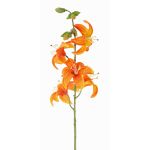 Künstliche Tigerlilie ASHANTI, orange, 60cm, Ø10cm