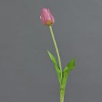 Künstliche Tulpe LONA, lila-grün, 45cm, Ø4cm