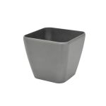 Pflanztopf RANCA, crossdoor, anthrazit, 36,5x36,5x32,5cm