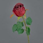 Kunstblume Rose KLONI, rot, 50cm, Ø5,5cm