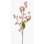 Kunstzweig Wunderbaum GROBAS mit Blüten, rosa, 80cm