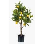 Künstlicher Zitronenbaum ALLANDE mit Früchten, 70cm