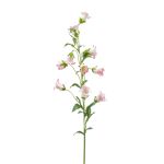 Deko Kunstblume Glockenblume AIMI, rosa-weiß, 90cm, Ø3-5cm