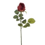 Künstliche Rose DIXLEN, rot, 70cm