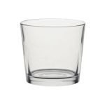 XXL Teelicht Halter ALENA, Glas, klar, 9cm, Ø10cm