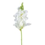Kunstblume Löwenmäulchen SIRKALE, weiß, 40cm, Ø11cm