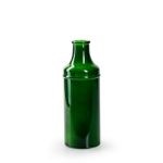 Glasflasche NALDIA, grün, 18,5cm, Ø7cm
