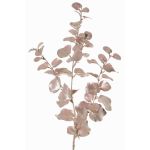 Künstlicher Eukalyptus Zweig MALFHY, metallic-hellrosa, 75cm