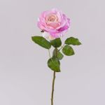 Rose künstlich WINAKAS, rosa-creme, 35cm, Ø10cm