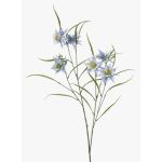 Deko Zweig Akelei WHONRY, hellblau, 85cm