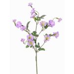 Künstliche Trichterwinde Zweig IORDANIS, lila-grün, 80cm, Ø3-5,5cm