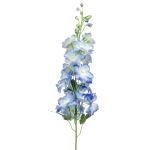 Unechte Blume Rittersporn SETSUKO, hellblau-creme, 95cm, Ø14cm