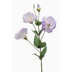 Kunstblume Lisianthus JENO, helllila-creme, 65cm, Ø7-9cm