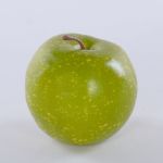 Künstlicher Apfel MONANS, hellgrün, 7cm, Ø8,5cm