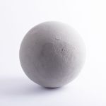 ®mosy Steckschaum Kugel DEINA für Kunstblumen, grau, Ø25cm