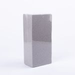 ®mosy Steckziegel BEBO für Kunstblumen, in Folie, grau, 23x11x7,5cm