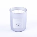 Duft Wachskerze MIREYA im Glas, Vanilla Patchouli, silber, 9,3cm, Ø7,9cm, 35h