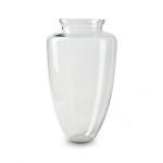 Blumenvase Glas LOREVANO, klar, 57cm, Ø30cm