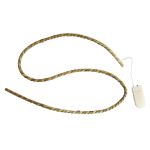 Dekoseil aus Gras ARNAR mit Lichterkette, beige, 90cm, Ø0,5cm