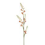 Kunstblume Montbretie KATHERYN, orange-rot, 90cm