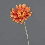 Künstliche Gerbera VIRGINIA, orange, 55cm, Ø11cm