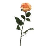 Kunstrose KAILIN, lachs-rosa, 65cm, Ø9cm