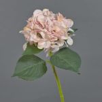 Künstliche Blume Hortensie FUXIANG, rosa-creme, 50cm, Ø16cm