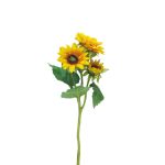 Kunstzweig Sonnenblume LINGYAN, gelb, 35cm