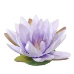 Deko Blüte Lotusblüte SUADO, schwimmend, lila, 6cm, Ø15cm