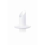 Metall Kerzenständer RIANNON für Kerzen bis ca. Ø3cm, weiß, 8,5cm, Ø8,3cm