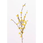 Kunst Forsythien Zweig IHRANI mit Blüten, gelb, 90cm