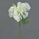 Hortensien Kunstblume CHIDORI, weiß-grün, 30cm, Ø13cm