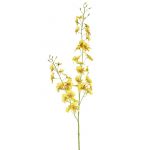 Künstlicher Oncidium Orchideen Zweig TALIAH, gelb, 85cm