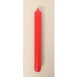 Tafelkerze CHARLOTTE, rot, 18,5cm, Ø2,1cm, 6,5h - Made in Germany