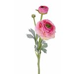 Kunst Ranunkel YAKIRA, rosa, 40cm, Ø4-9cm