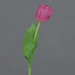 Künstliche Tulpe ROMANA, pink, 45cm, Ø6cm