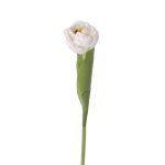 Künstliche Tulpe ROMANA, weiß, 45cm, Ø6cm