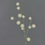 Künstlicher Ballon-Wolfsmilch EMRAH, creme, 80cm, Ø3-4,5cm