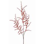 Künstlicher Wildspargel Zweig Asparagus acutifolius HANS, orange, 70cm