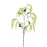 Künstlicher Amaranthus Zweig MAULE mit Blüten, grün, 100cm