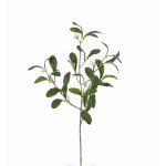 Künstlicher Mistelzweig SAJAN mit Beeren, grün, 55cm