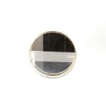Rundes Spiegel Tablett LAMPERT, gold, 5cm, Ø30cm