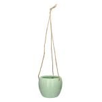 Dolomit Hängeampel DOMINGOS, mint, 10/65cm, Ø13cm