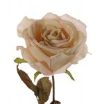 Künstliche Rose NAJMA, creme, 65cm, Ø11cm