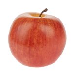Künstlicher Apfel MONANS, dunkelorange, 7cm, Ø8cm