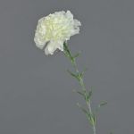 Künstliche Nelke NIRUSHA, weiß, 65cm, Ø9cm
